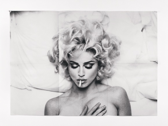 Anne-Collier-Folded-Madonna-Poster-Steven-Meisel-2007